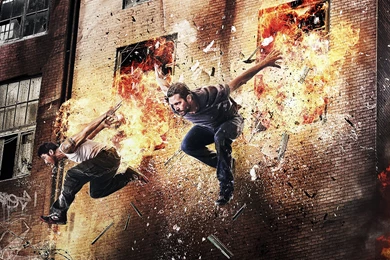 Paul Walker David Belle Brick Mansions Wallpapers