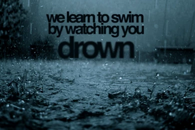 Download Rain Text Wallpapers 1680x1050