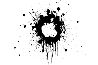 Black And White Apple Logo Wallpapers For iPad   iPad Wallpapers ...