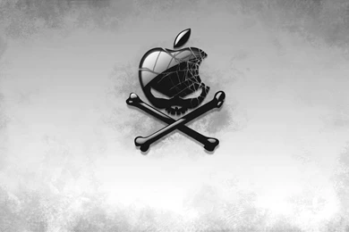 Download Skull Apple Wallpapers 1024x600