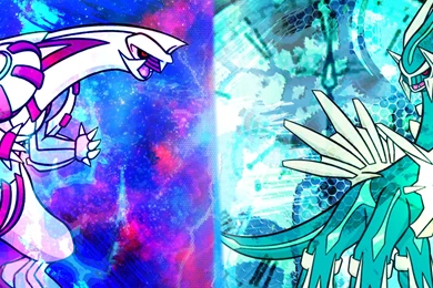 Dialga And Palkia Wallapaper By ShinyHunterCVC On DeviantArt