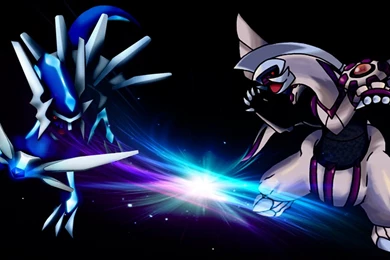Dialga Palkia Lords Of Time And Space By ChipTechx On DeviantArt