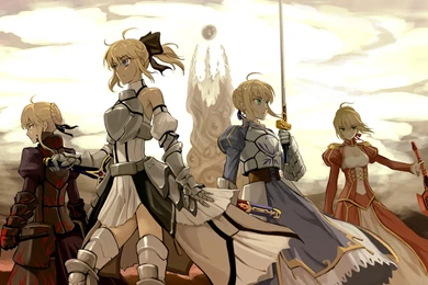 Download Ahoge Dark Saber Fate Stay Night Extra Lily Sauron ...