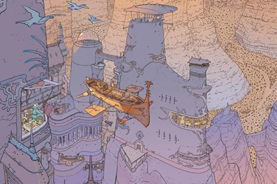 Download Wallpapers, Download 2560x1920 Graphic Art Moebius ...