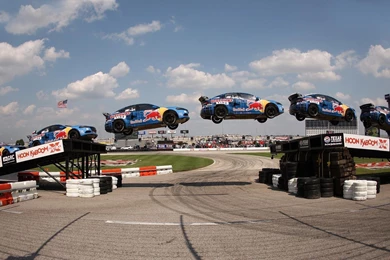 Cars Chen Larry Jump Travis Pastrana Wallpapers