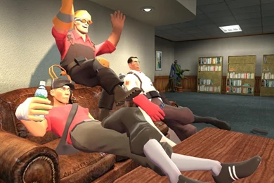 Engineer Scout Medic Team Fortress Party Funny Games HD Wallpapers ...