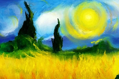 Oil Painting Desktop Wallpapers HD   Universal Unique Tubes