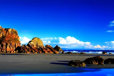 Mountain Scene iPad 1 & 2 Wallpapers