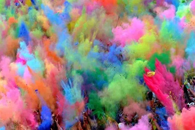 Holi One Colour Festival Review   MyStudentStyle