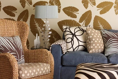 Make An Iconic Wall With Floral, Palm And Banana Leaf Wallpapers ...