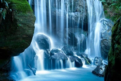 Tropical Waterfall Backgrounds