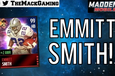 99 Overall Emmitt Smith!   Madden NFL Mobile   YouTube