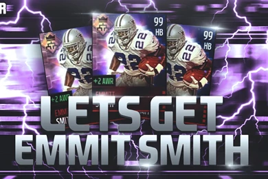 LETS GET EMMITT SMITH TOGETHER   Madden Mobile 16   YouTube