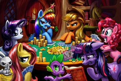 Dogs Playing Poker Picture » Play Free For Cash