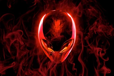 Wallpapers Alienware Computer Red Smoke And 1920x1200