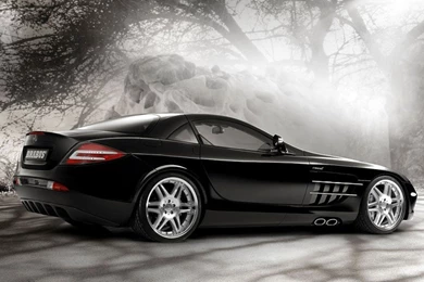 Wallpapers Calle Mercedes Benz Brabus Slr Supercar 800x600 ...