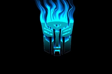 DeviantArt: More Like Flaming Autobot Logo By Optimusprime1993