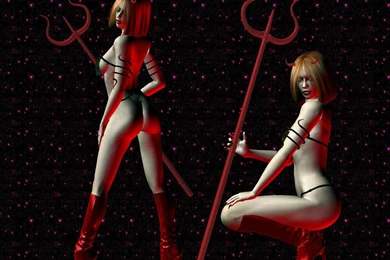 Devil Girl Red Wallpapers From Evil Wallpapers