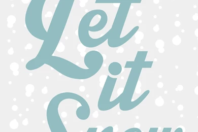 Free Phone Wallpaper} Let It Snow   Albert And Me