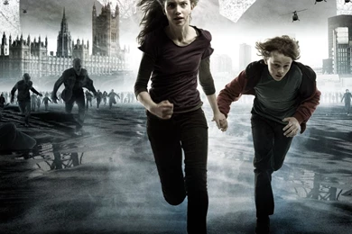 Download Wallpapers 2560x1080 28 Weeks Later, Run, Zombies, City ...