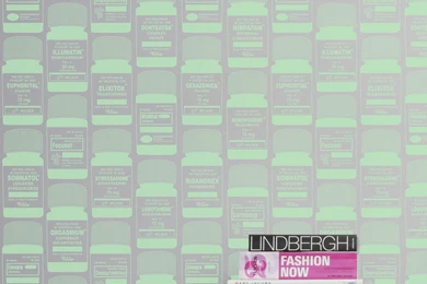 Brain Candy Mylar Wallpapers In Silver Mint Design By Aimee Wilder ...