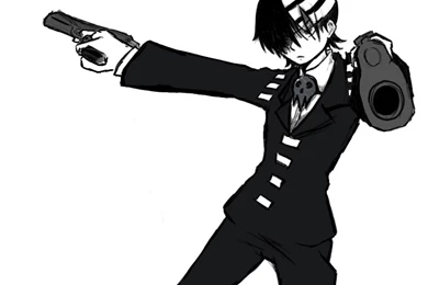 Death The Kid By RosarySnowdrop On DeviantArt