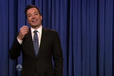 Jimmy Fallon Reacts To Chi Chi's Glass Break Mishap