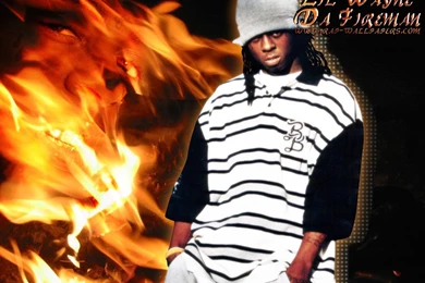 Lil Wayne Da Fireman • Rap Wallpapers