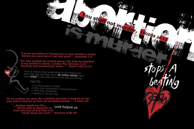 Abortion Is Murder Wallpapers   Christian Wallpapers And Backgrounds