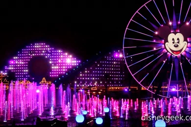 DCA: World Of Color   Celebrate!   Disneyland Exit Clip   YouTube