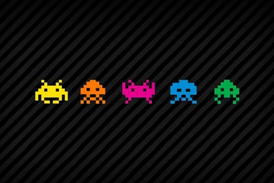 Space Invaders Wallpaper, HD Desktop Wallpapers