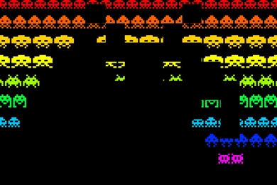 16 Quality Space Invaders Wallpapers, Video Games