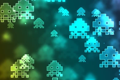 Space Invaders Retro Games 1680x1050 Wallpapers – Aircraft Space HD ...