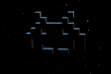 3d Space Invaders Photo Wallpapers : Games Wallpapers   Timbena.com