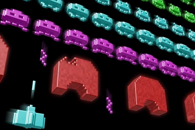 Retro: Space Invaders : Desktop And Mobile Wallpapers : Wallippo