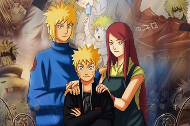 Namikaze Minato And Uzumaki Kushina Naruto Vf Wallpapers   (