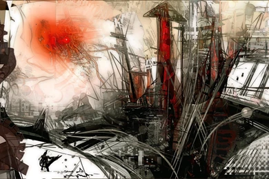 Cityscapes Surreal Artwork Android Jones Wallpapers