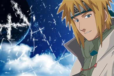 Naruto Shippuden Yondaime Minato Namikaze Sky