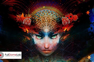 Samskara Pre work. Android Jones Slide Show Faces. FullDomeLab ...