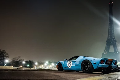 Eiffel Tower Paris Ford GT40 Wallpapers MixHD Wallpapers