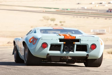 1968 Ford GT40 Gulf Oil Le Mans Race Racing Supercar Classic Gw ...