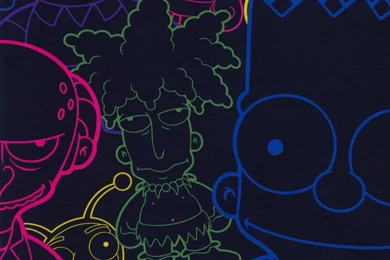 Kidrobot Simpsons Box Art High Resolution Wallpaper Backgrounds