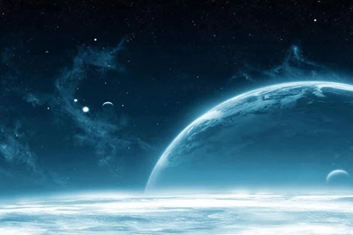 Outer Space Skin For Samsung Series 5 550 Chromebook