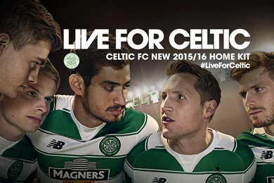 Celtic FC 2015 2016 New Balance Home Kit Wallpapers