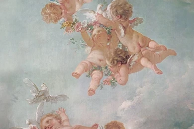 Exclusive Cherubs Wallpapers Fresco 85 Per Sq M