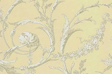 Cherub Toile Wallpapers In Cream