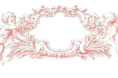 Romantic Graphic Frames   Cherubs   The Graphics Fairy