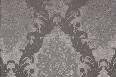 10M Vintage Grey Silver Damask Embossed Texture Backgrounds Vinyl ...