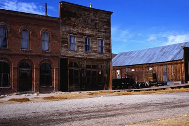 Wood Old Architecture Western House Wallpapers