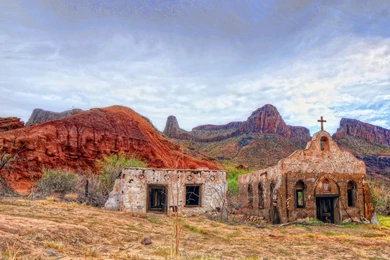 Big Bend Ranch State Park Texas Desert Ruins Western Church ...